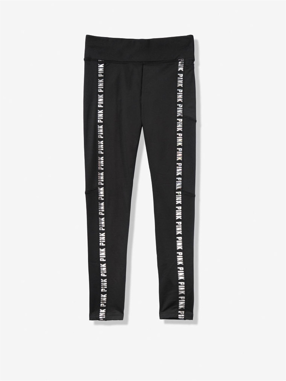Victoria’s Secret PINK Ultimate Fleeced Lined Phone Pocket Leggings Black Small